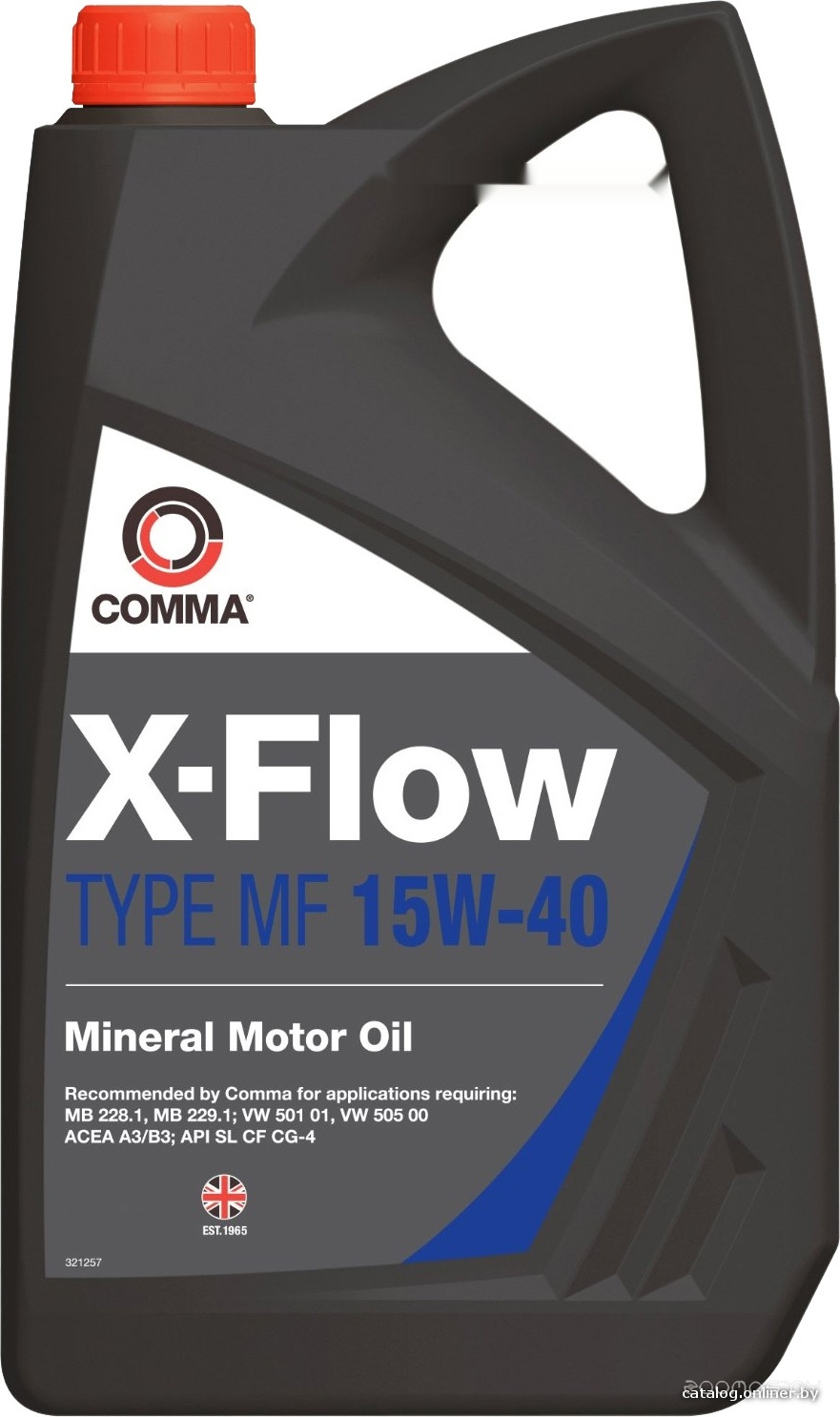 Моторное масло Comma X-FLOW TYPE MF 15W-40 4л