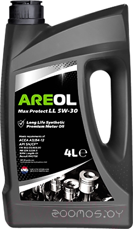 Моторное масло Areol Max Protect LL 5W-30 4л