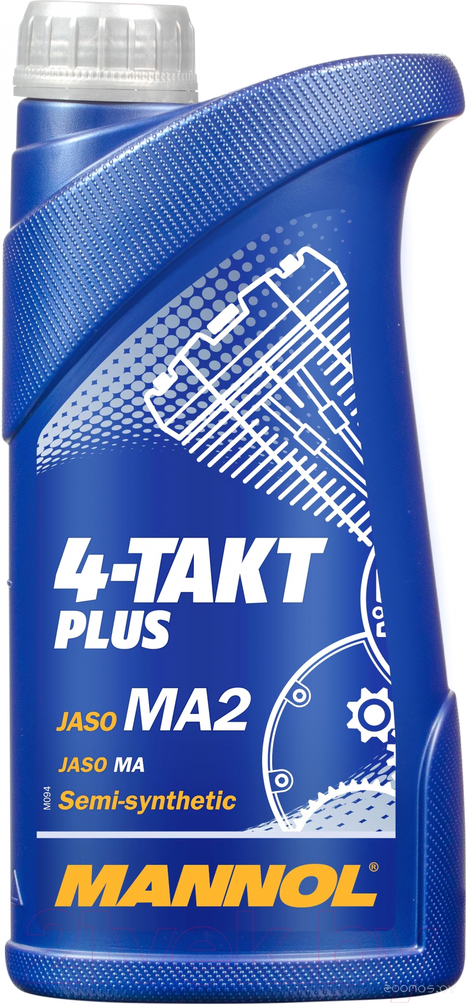 Моторное масло Mannol 4-Takt Plus 10W40 1л