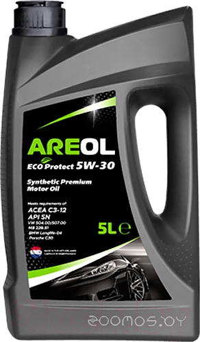 Моторное масло Areol Eco Protect 5W-40 5л