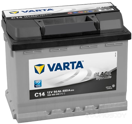 Автомобильный аккумулятор Varta Black Dynamic C14 556 400 048 (56 А/ч)