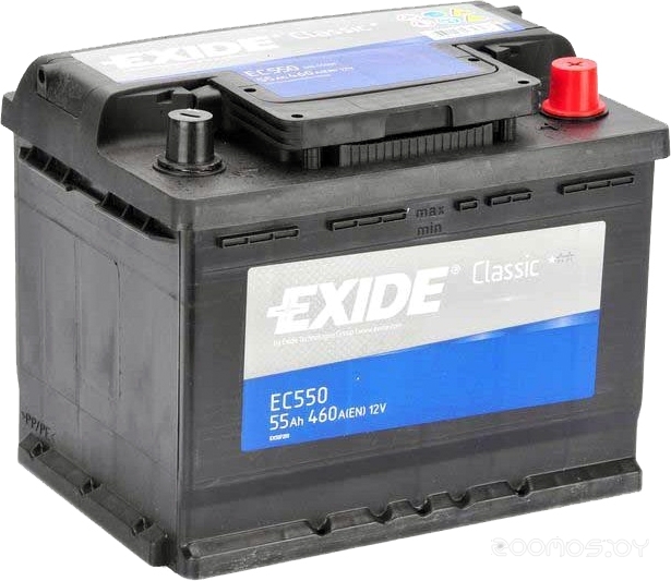 Автомобильный аккумулятор Exide Classic EC550 (55 А/ч)