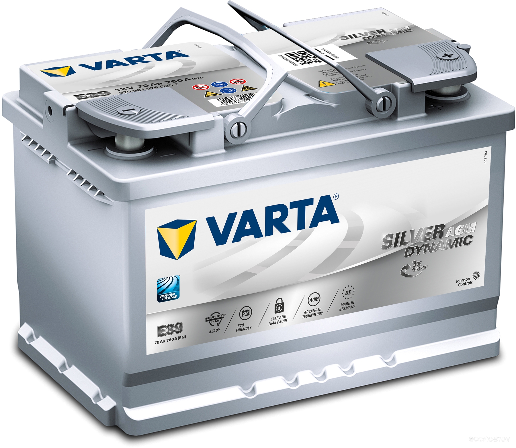 Автомобильный аккумулятор Varta Silver Dynamic AGM 570 901 076 (70 А·ч)