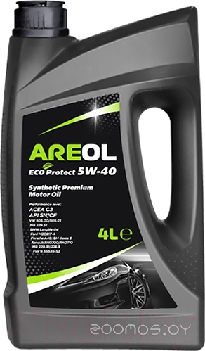 Моторное масло Areol Eco Protect 5W-40 4л