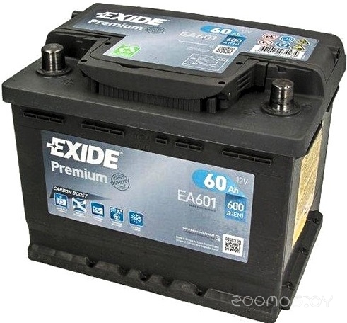 Автомобильный аккумулятор Exide Premium EA601 (60 А/ч)