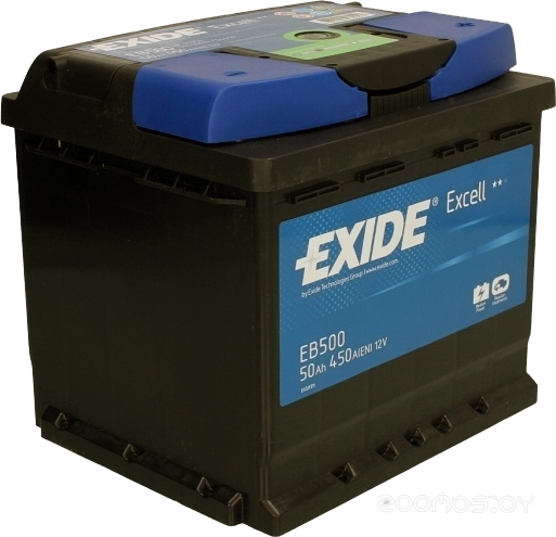 Автомобильный аккумулятор Exide Excell EB500 (50 А/ч)