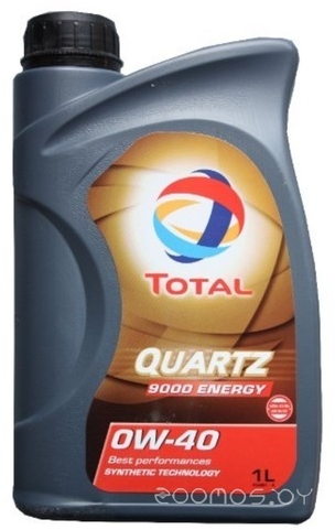 Моторное масло TOTAL QUARTZ 9000 ENERGY 0W40, 1л