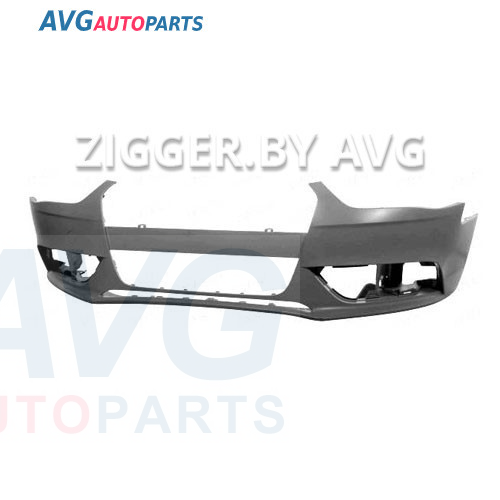 Бампер передний грунтованный без отв. парктроника без отв. омывателя 03/12-15