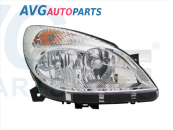 Фара механический корректор 01-04 левая TYC