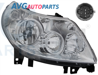 Фара электрорегулировка+корректор = Boxer/Ducato 11-14 левая TYC