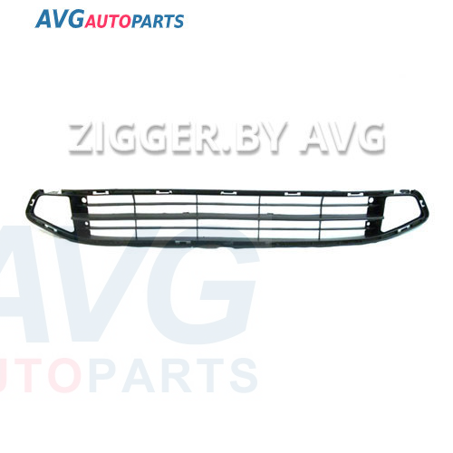 Бампер передний решетка +отв п/тум 10/08-01/11 JAZZ