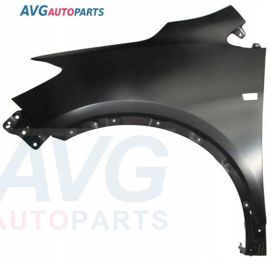 Крыло переднее c отверстием повторителя 12-16 левое