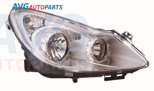 Фара электрорегулировка светлый отражатель 06-10 правая TYC