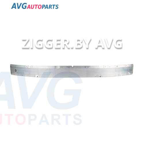 Бампер передний усилитель Алюм. 07/05-