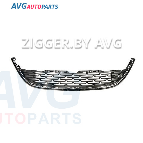 Бампер передний решетка центральная 08/12-
