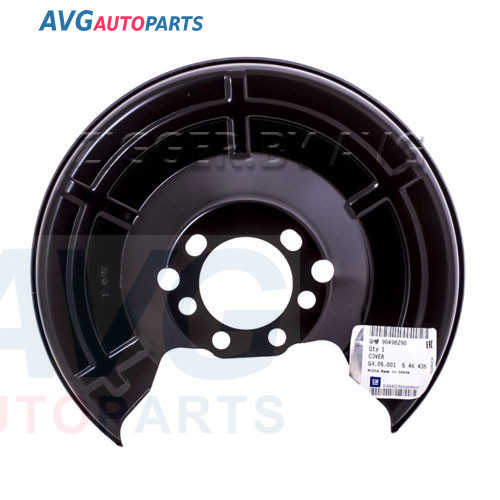 Щиток грязезащитный тормозного диска задний левый=правый =Astr H,Meriva,Zafira