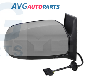 Зеркало электрорегулировка+подогрев 09- правое