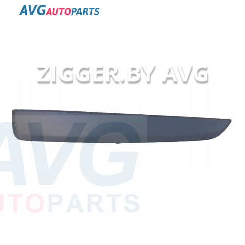 Бампер передний накладка -01/08 левая