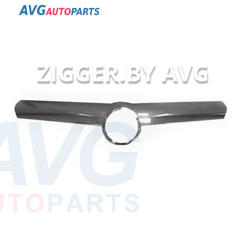 Решетка радиатора рамка хром. -12/07