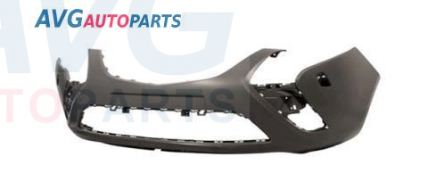 Бампер передний грунтованный без отв. парктроник с отв.омывателя 11-