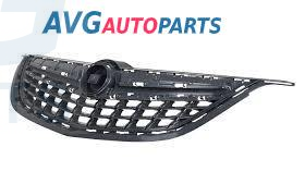 Решетка радиатора без хром молдингов (без адаптивного круиза) 11-
