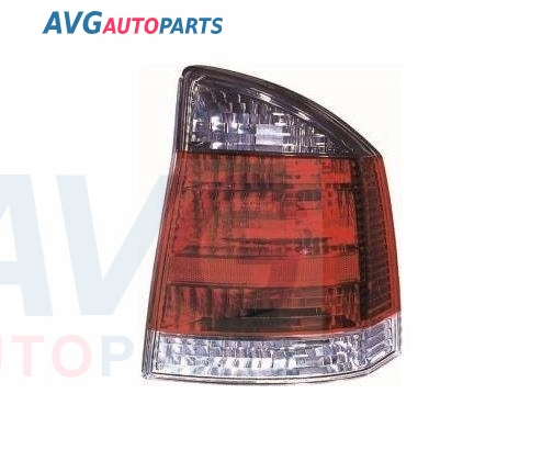 Фонарь задний белый поворот тонированный 02-08 правый DEPO