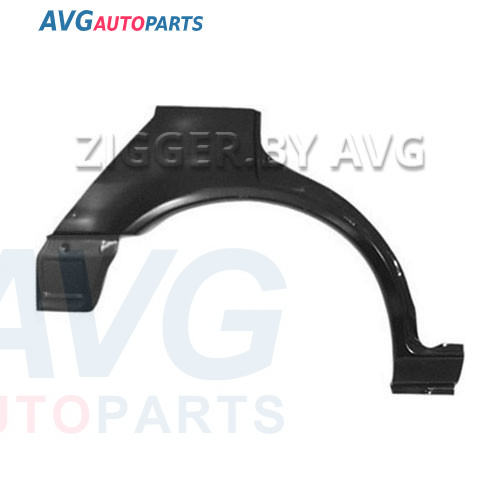 Арка крыла заднего(ремкомпл) модель 5 дверей HB 03/89-05/01 правый