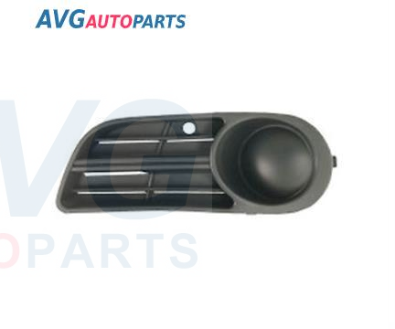 Бампер передний решетка без отв. п.тум. 04-06 левая