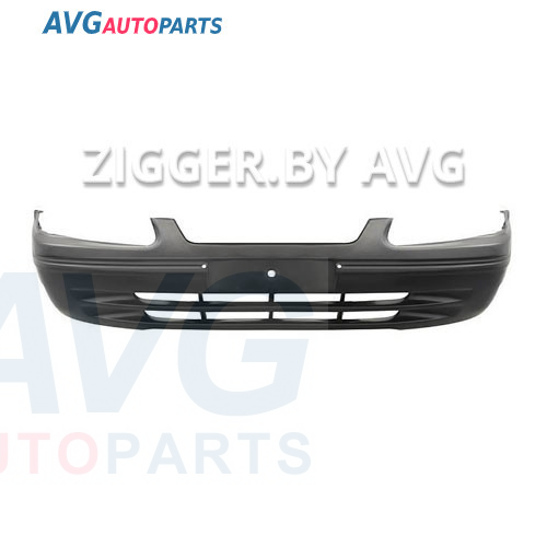 Бампер передний черный 09/97-11/01