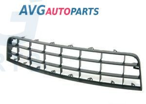 Бампер передний решетка центр. (2 полосы) 10/03-11/08