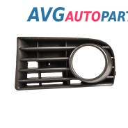 Бампер передний решетка с отв. противотуманки (4 полосы) 10/03-11/08 левая