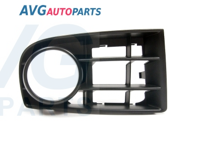 Бампер передний решетка с отв. противотуманки (2 полосы) 10/03-11/08 правая