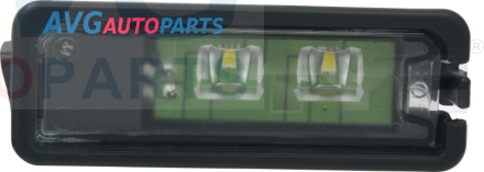 Фонарь подсветки заднего номера LED 08-ON TYC=PORSCHE PANAMERA SEAT LEON VW BEETLE, CC, EOS, GOLF VI, VII, PASSAT, POLO 03.