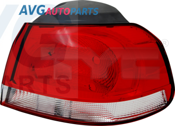 Фонарь задний наружный светлый H-type 08-12 левый TYC