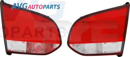 Фонарь задний внутренний светлый H-type 08-12 левый TYC