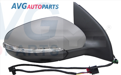 Зеркало электрорегулировка+повторитель+подогрев ASPH -11/13 левое