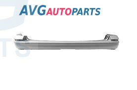 Бампер задний грунт серый без отверстий датчиков парковки 15-