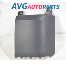 Бампер задний черный левая часть 15-